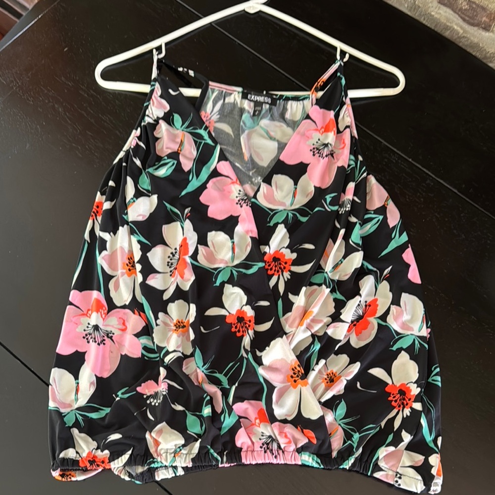 Floral Sleeveless Top